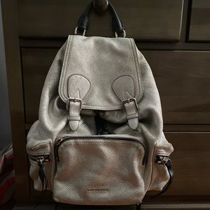 AUTHENTIC Burberry Rucksak Leather backpack